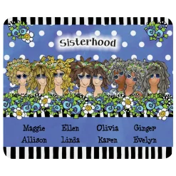 Name Your Own Sisterhood Mouse Pad by Suzy Toronto