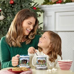 Name Your Sisterhood Christmas Greeting Mug by Suzy Toronto
