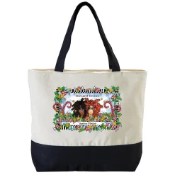 Name Your Sisterhood Christmas Greeting Tote Bag by Suzy Toronto