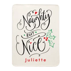 Naughty But Nice Plush Blanket