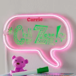 Neon Light-Up Speech Bubble