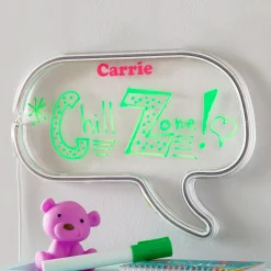 Neon Light-Up Speech Bubble