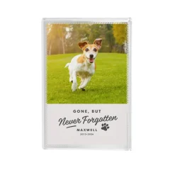 Never Forgotten Pet Photo Glass Block