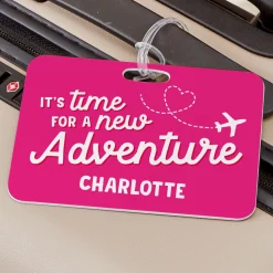 New Adventure Luggage Tag