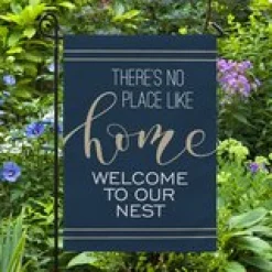 No Place Like Home Garden Flag