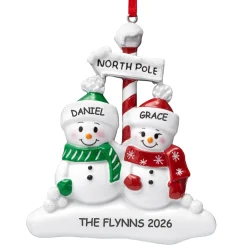 North Pole Family Ornament