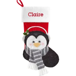 North Pole Pals Plush Stocking