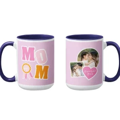 Number One Mom Photo Mug