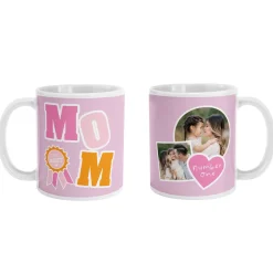 Number One Mom Photo Mug