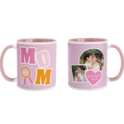 Number One Mom Photo Mug