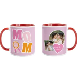 Number One Mom Photo Mug