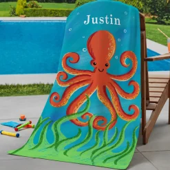 Octopus Beach Towel