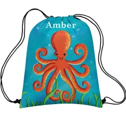 Octopus Drawstring Bag