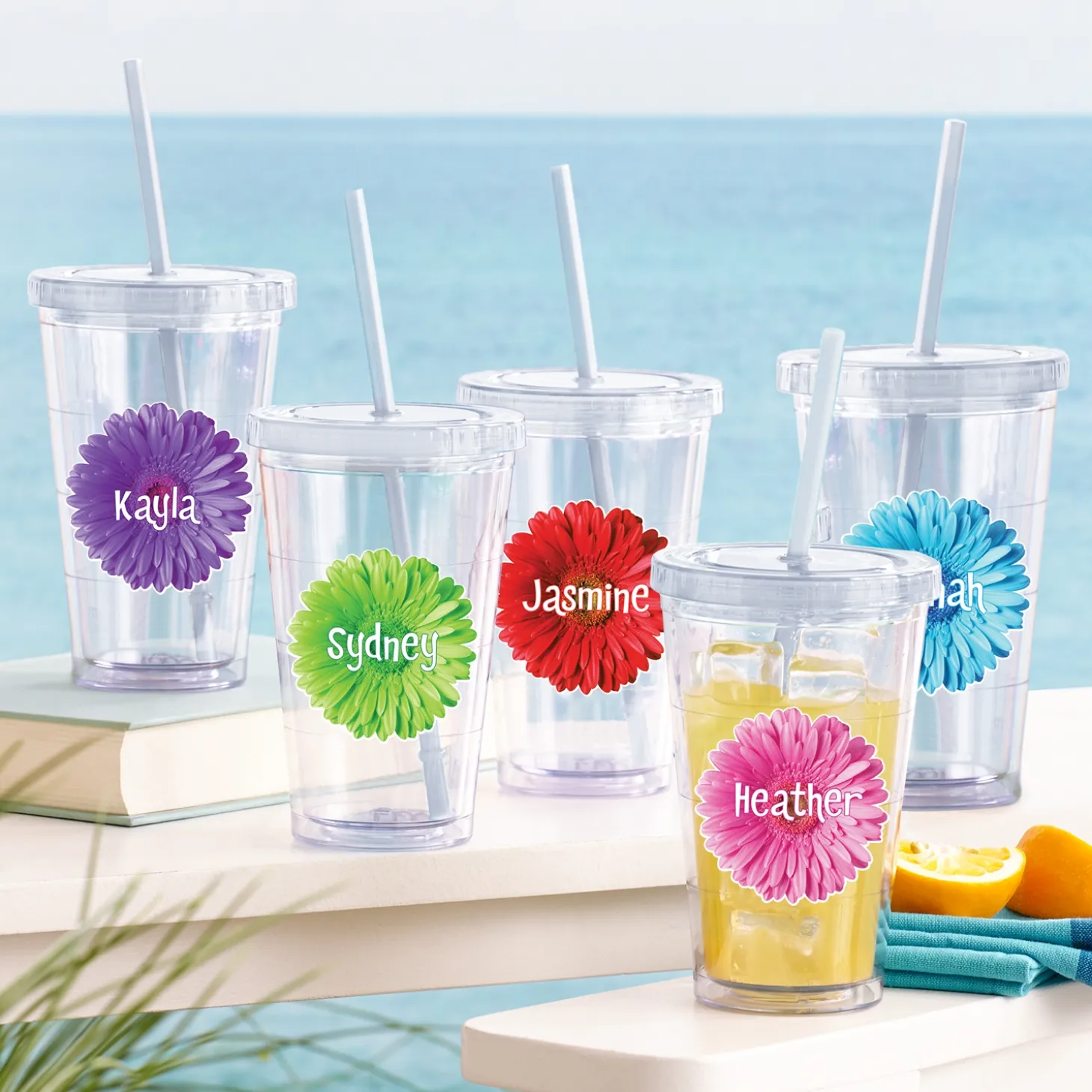 On the Go Flower Tumbler