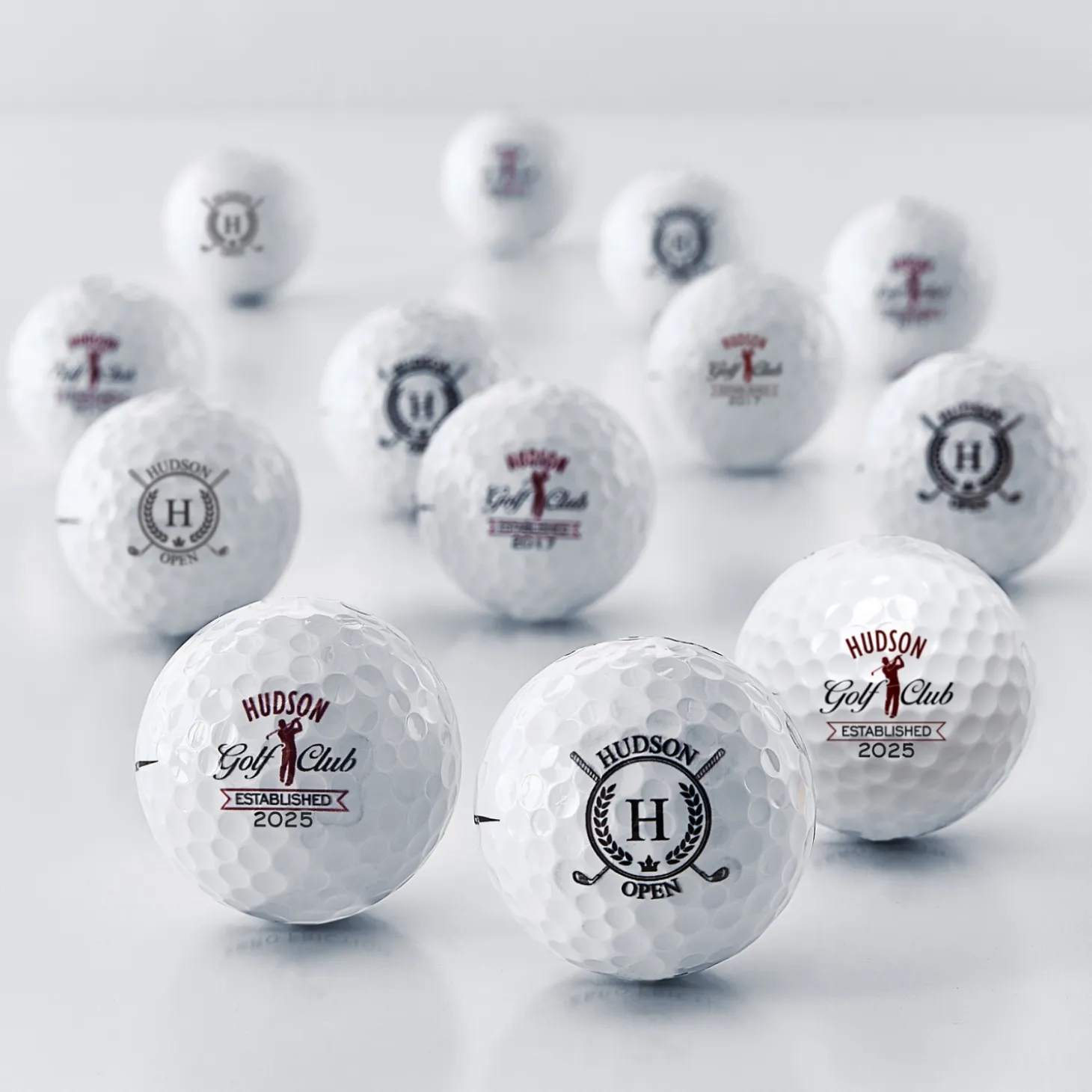 On The Green Personalized Golf Ball Sets