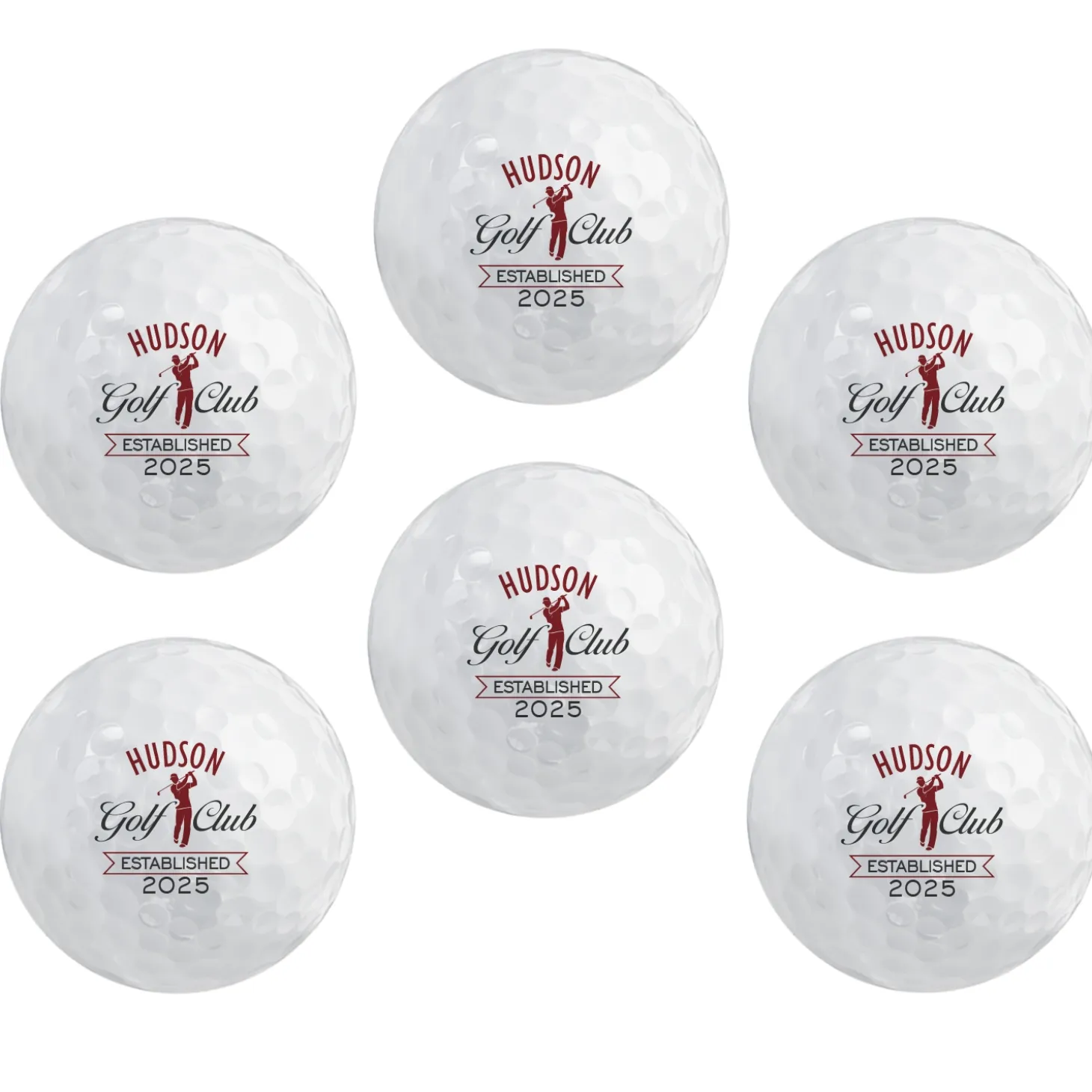 On The Green Personalized Golf Ball Sets