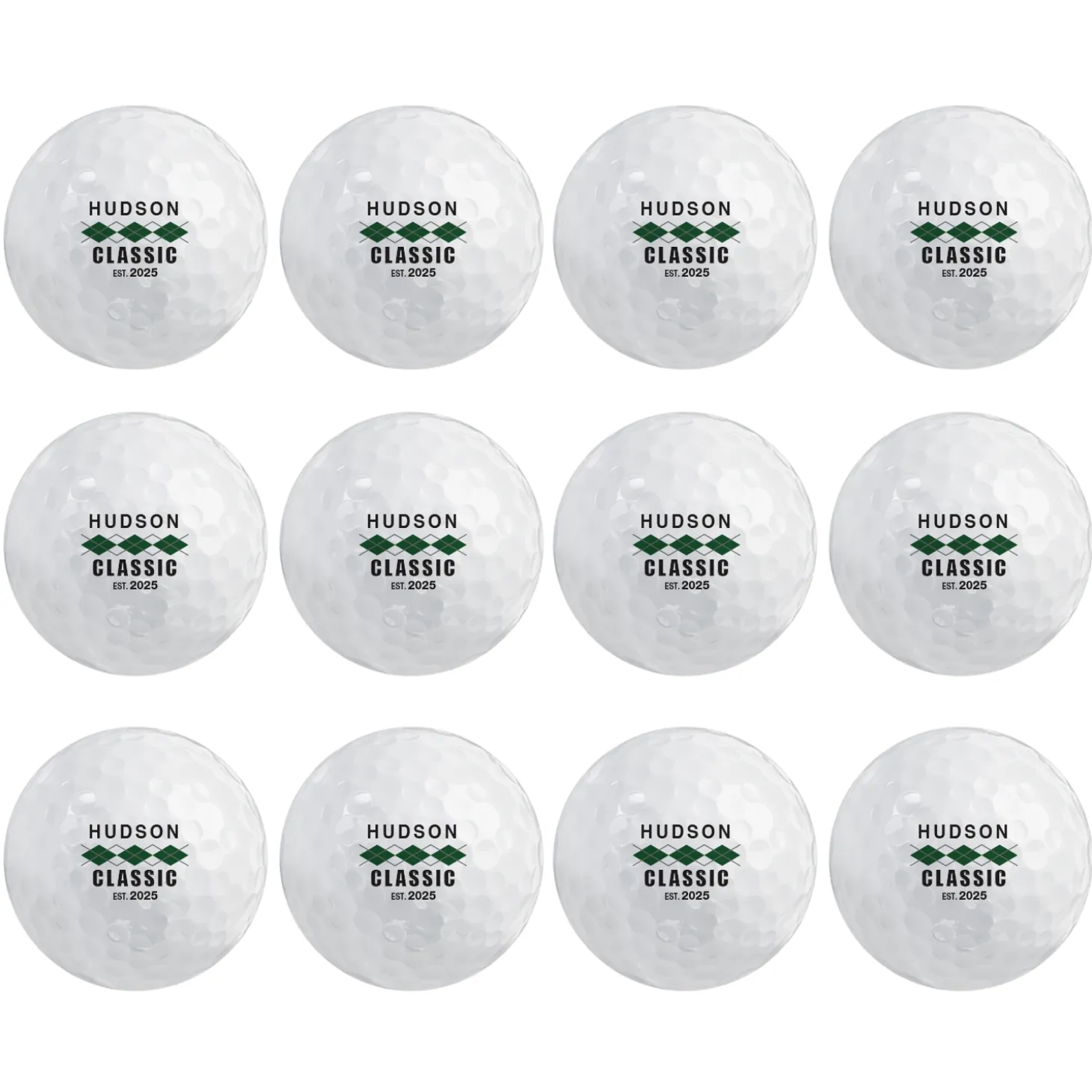 On The Green Personalized Golf Ball Sets