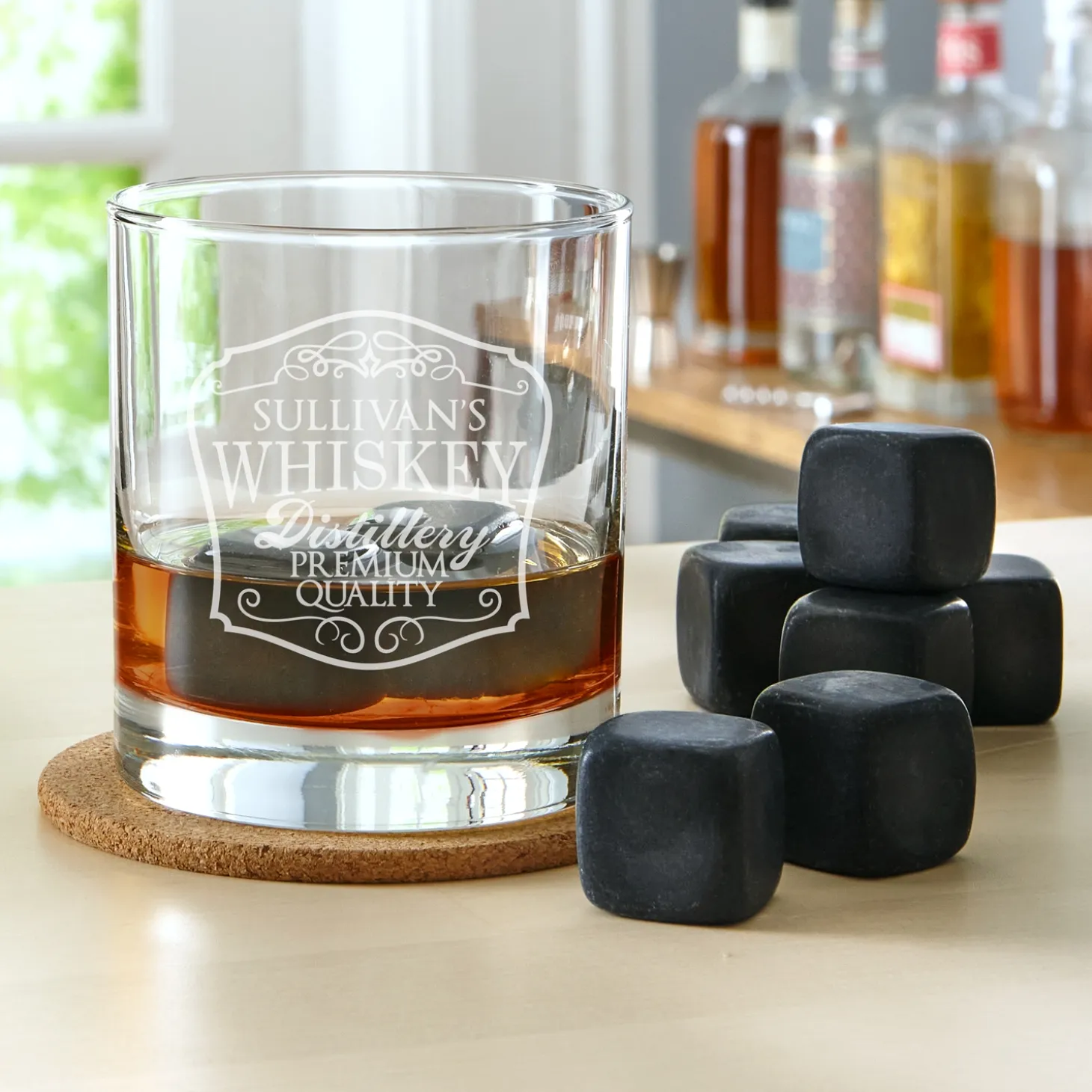 On the Rocks Whiskey Glass