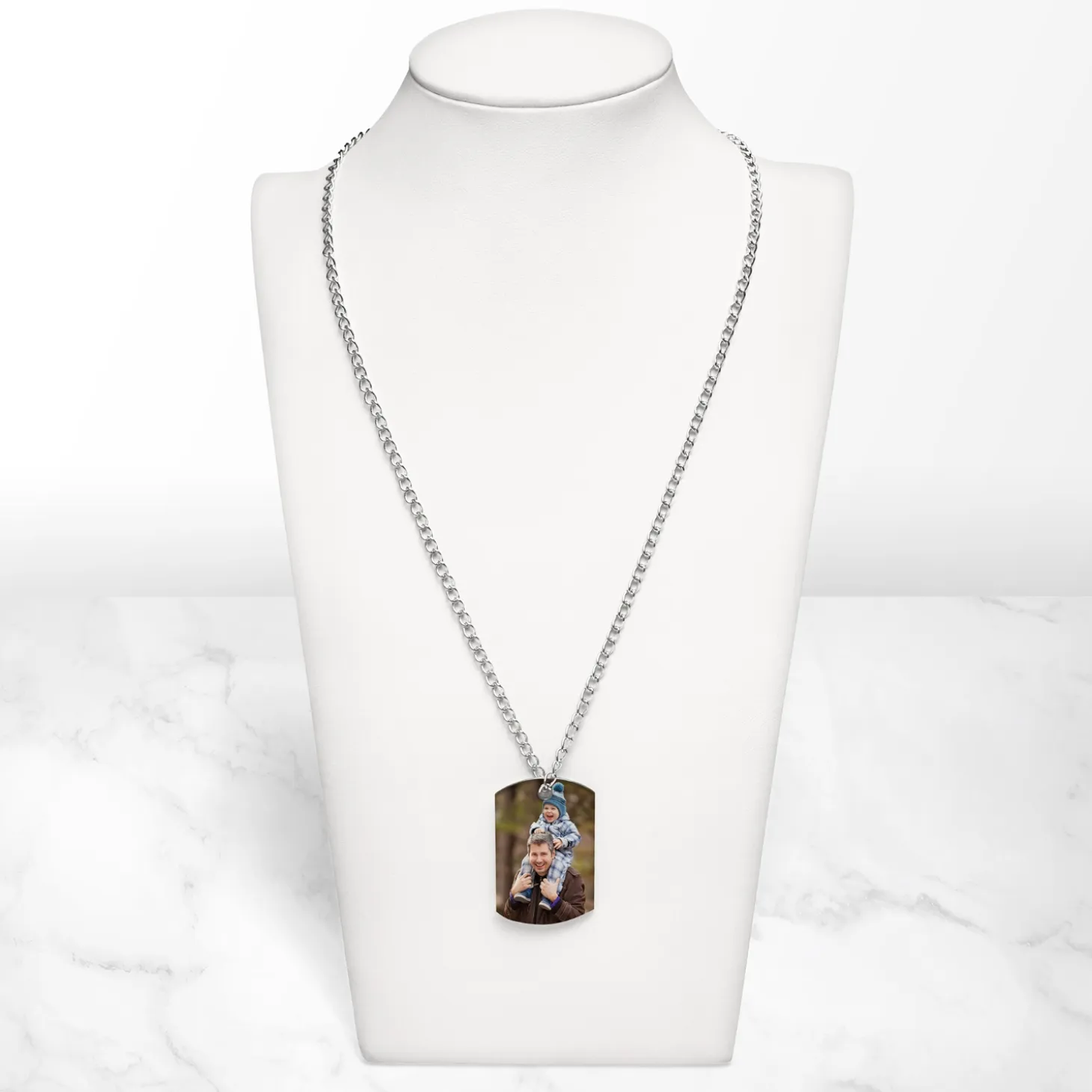 On This Day Photo Coordinates Photo Pendant