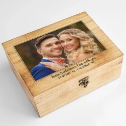 On This Day Photo Coordinates Keepsake Box