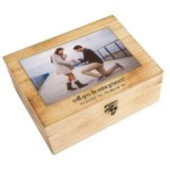 On This Day Photo Coordinates Keepsake Box