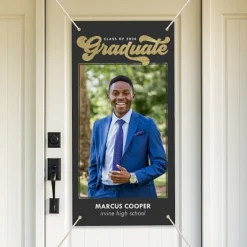 Onward Success Graduation Photo Banner