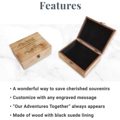 Our Adventures Together Keepsake Box