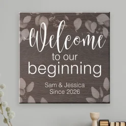 Our Beginning Canvas