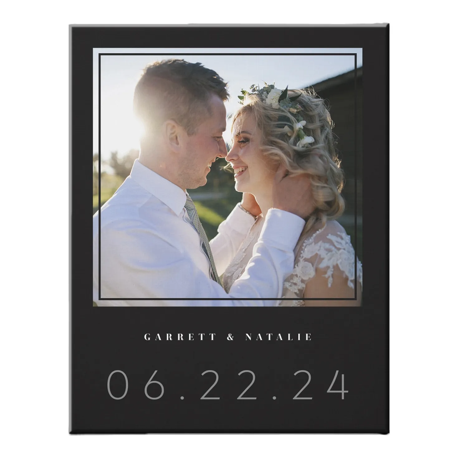 Our Day Photo Canvas