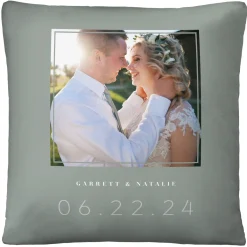Our Day Photo Throw Pillow