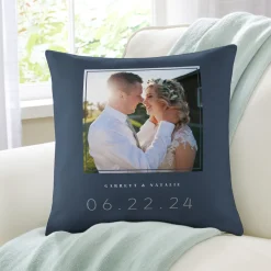 Our Day Photo Throw Pillow