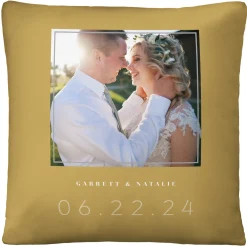 Our Day Photo Throw Pillow
