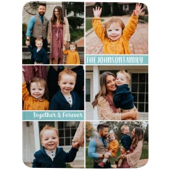 Our Family Memories Plush Blanket