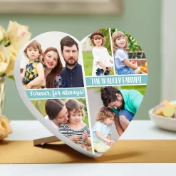 Our Family Memories Wood Heart