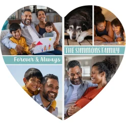 Our Family Memories Wood Heart