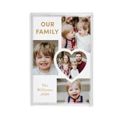 Our Family Photo Collage Glass Block