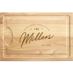 Our Family Wood Cutting Board