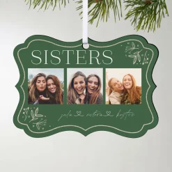 Our Favorite Photos Scroll Ornament