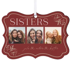 Our Favorite Photos Scroll Ornament