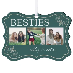 Our Favorite Photos Scroll Ornament