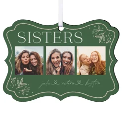 Our Favorite Photos Scroll Ornament
