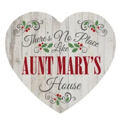 Our Favorite Place Holiday Wood Heart