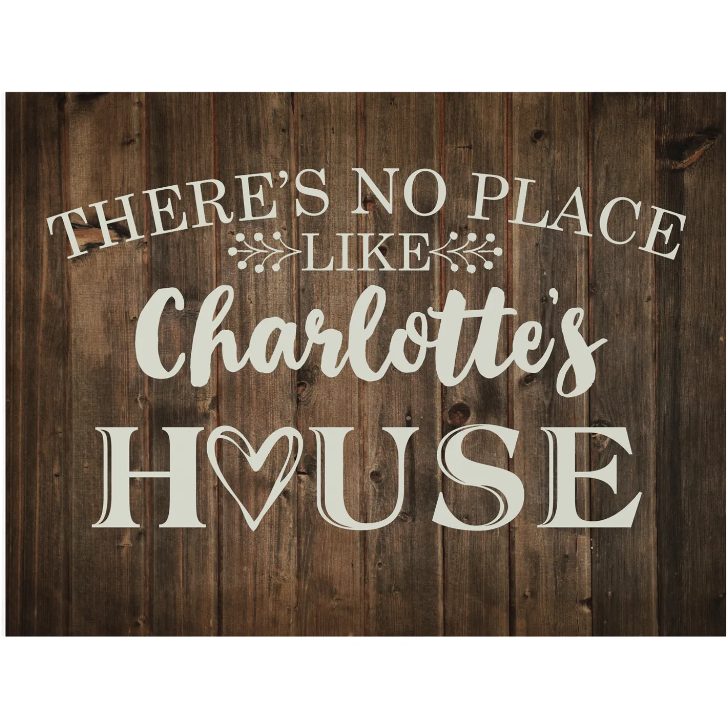 Our Favorite Place Wood Block