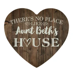 Our Favorite Place Wood Heart