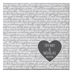 Our Forever Vows Canvas