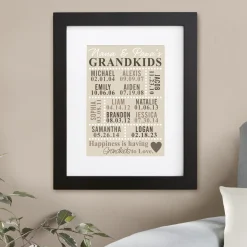 Our Grandkids Wall Art