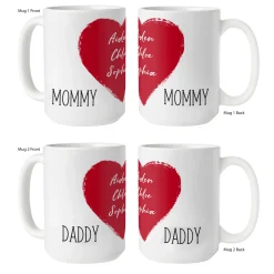 Our Hearts Are Full Mug Set