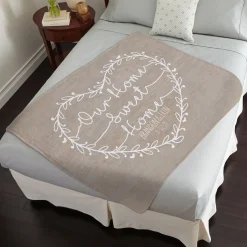 Our Home Sweet Home Plush Blanket