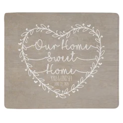 Our Home Sweet Home Plush Blanket