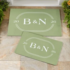 Our Initials Doormat